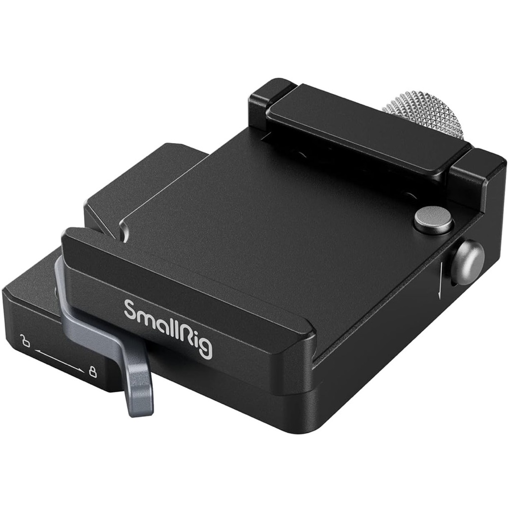 Black and Silver Camera Tripod Mount Adapter